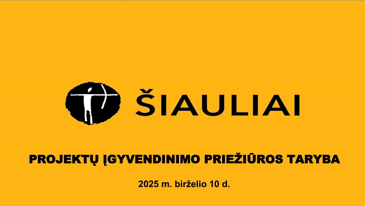 Pristatyta Šiauliuose vykdomų projektų eiga