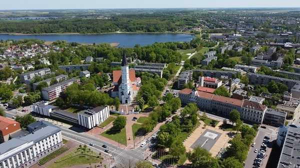 Miesto gyventojus, studentus, svečius ir verslo...