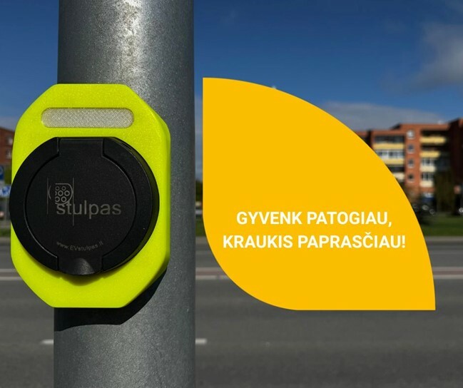 Šiauliai krauna žalią ateitį: naujos įkrovimo stotelės daugiabučių kiemuose