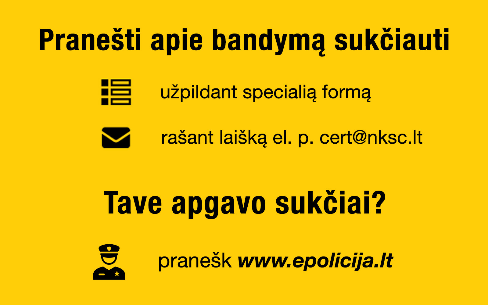 Šiauliečiai – būkite atsargūs, saugokitės sukčių