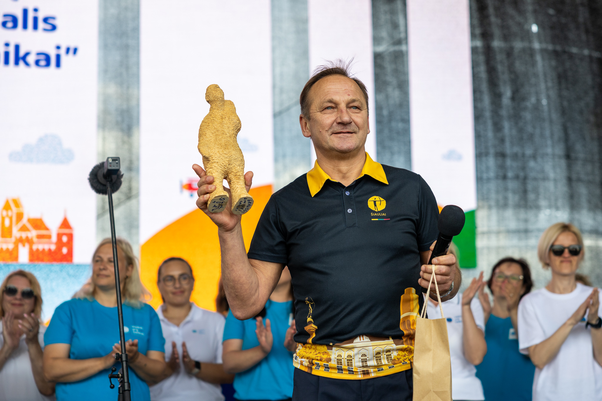 Globėjų dienos simbolis „Didelis širdies gerumas“ - jau Šiauliuose