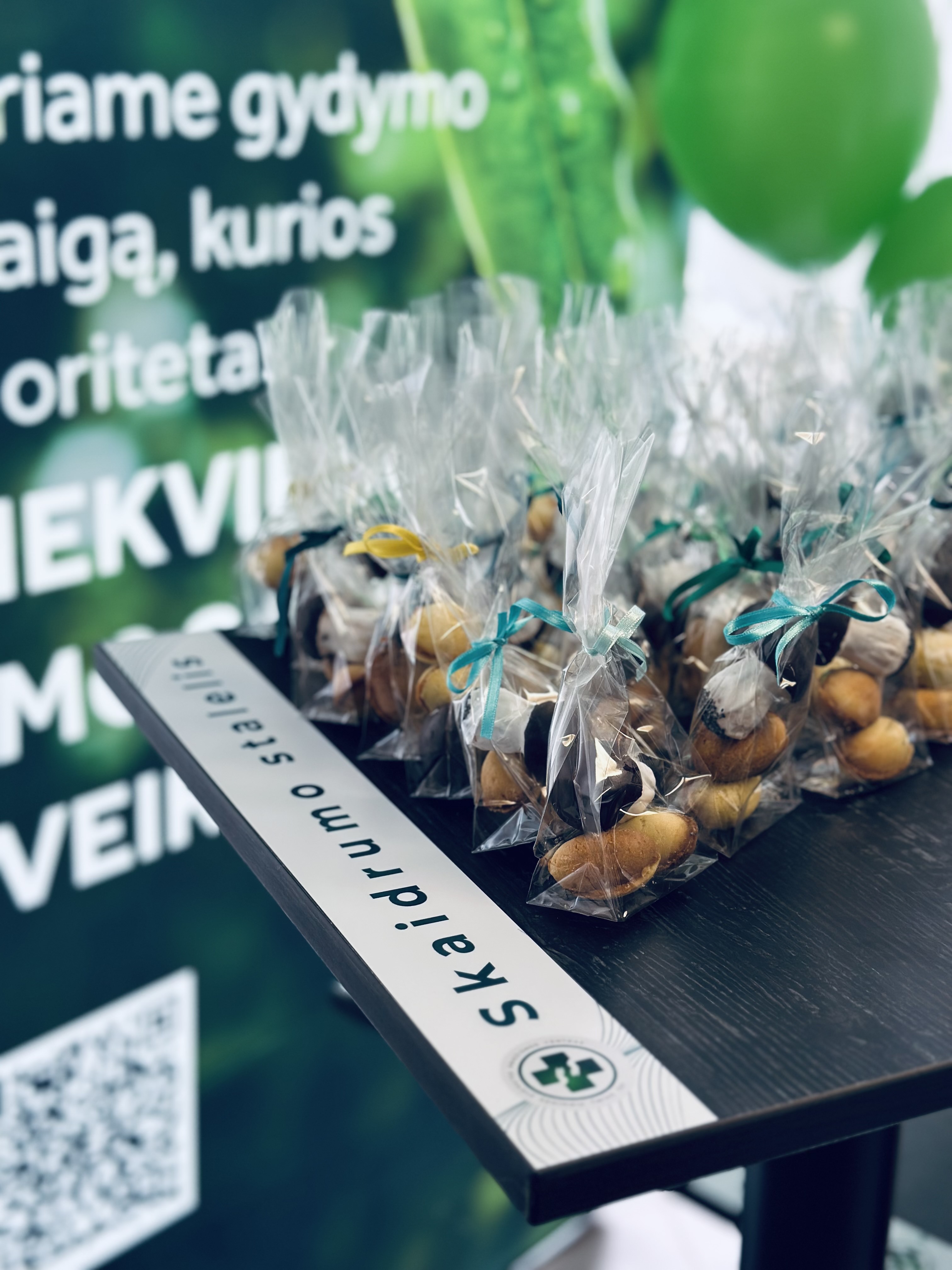Dainų pirminės sveikatos priežiūros centre pristatyta nauja iniciatyva – „Skaidrumo staleliai“