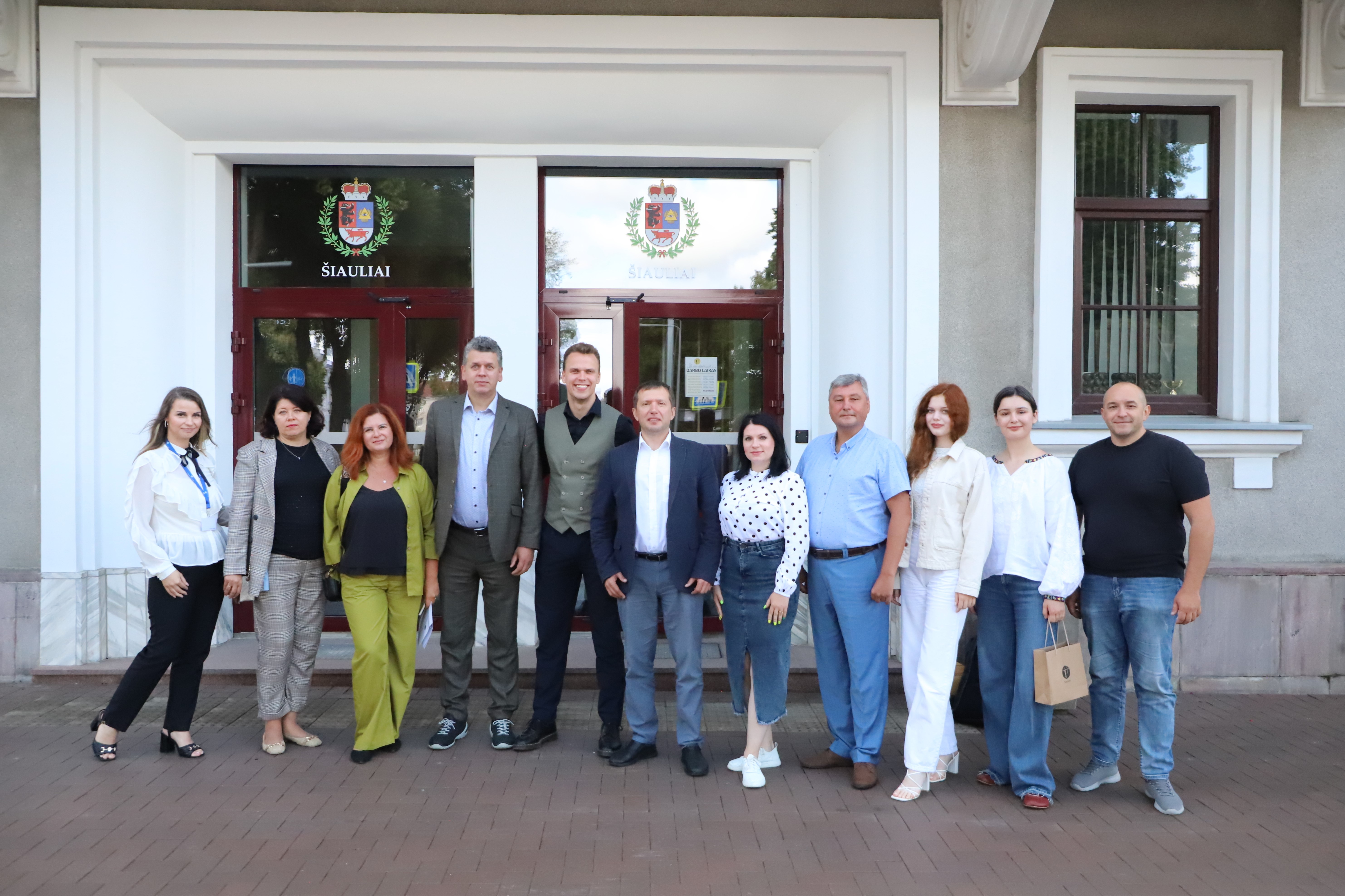 Ukrainos medicinos studenčių praktika Šiauliuose