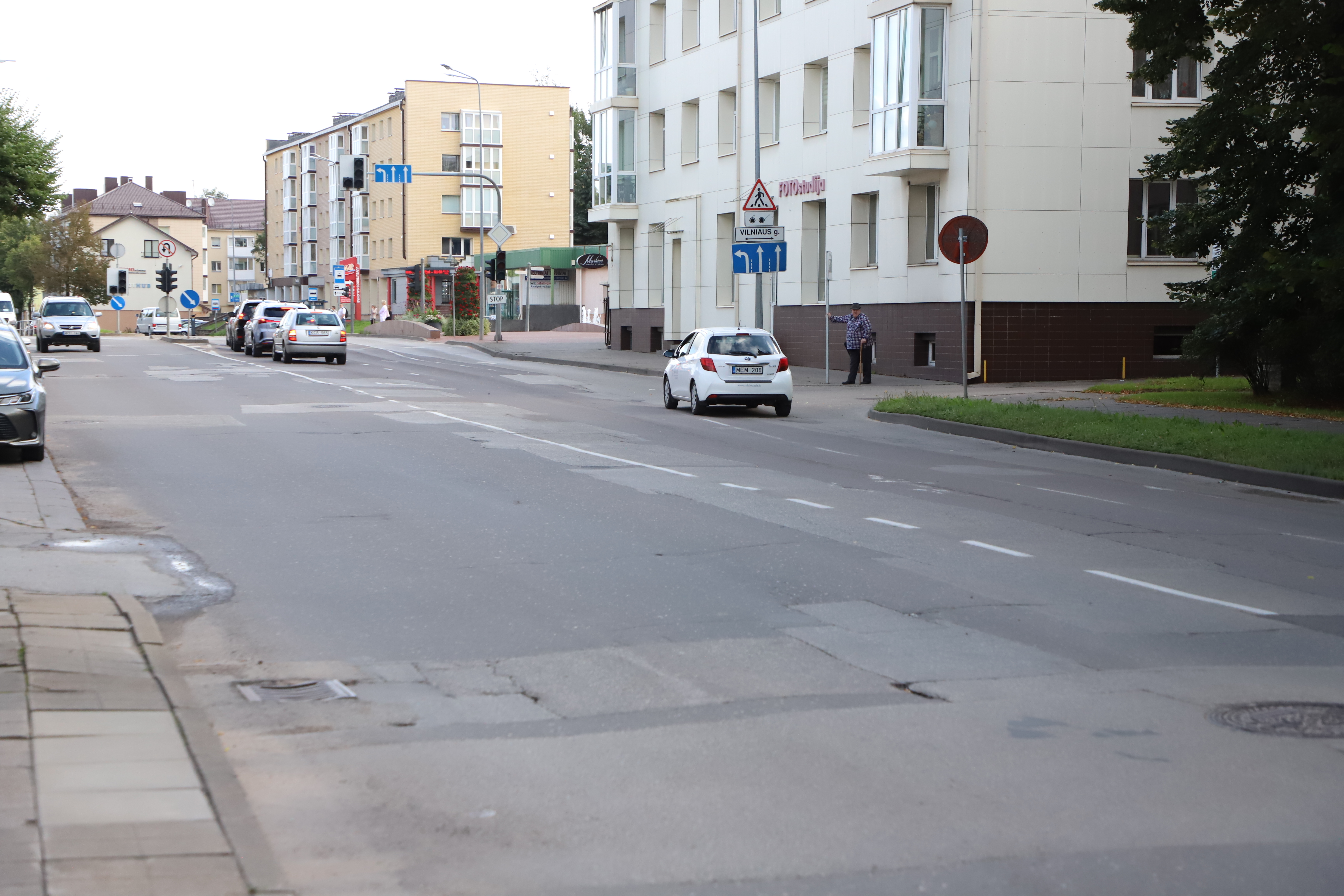 Rugpjūčio viduryje bus pradėtas Žemaitės g....