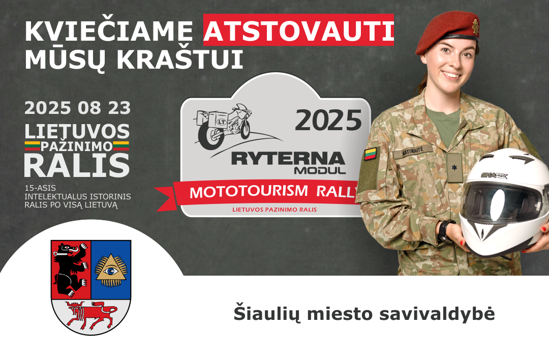 Kviečiame dalyvauti Mototurizmo ralyje