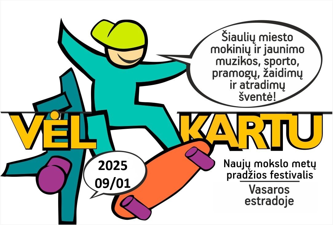 Naujų mokslo metų pradžios festivalis „Vėl kartu“