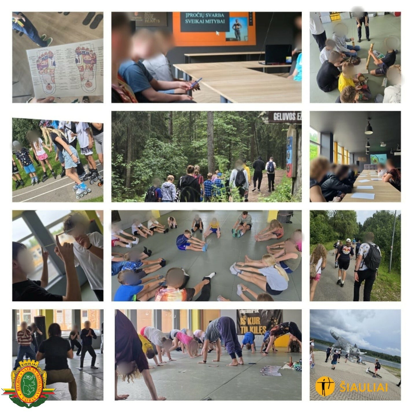 Regbio sporto klubas „Vairas“ skatino vaikus judėti ir stiprinti sveikatą projekte „Aktyvi gyvensena su TikTu: stiprink kūną ir protą“