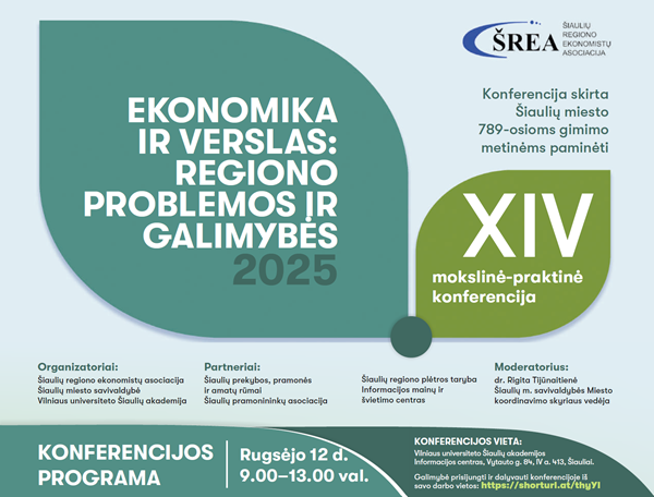 Konferencija „Ekonomika ir verslas: regiono...