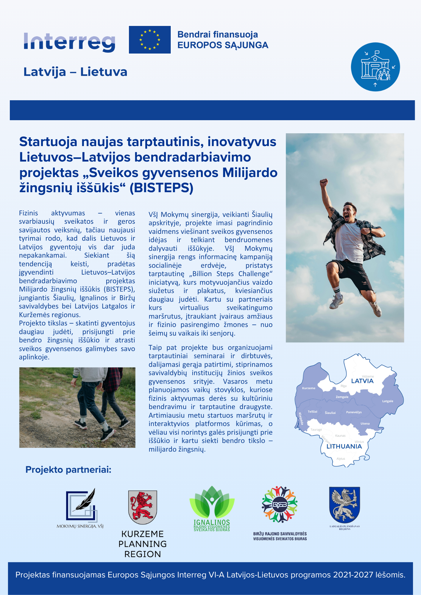 Judėjimas – sveikatos ir geros savijautos šaltinis