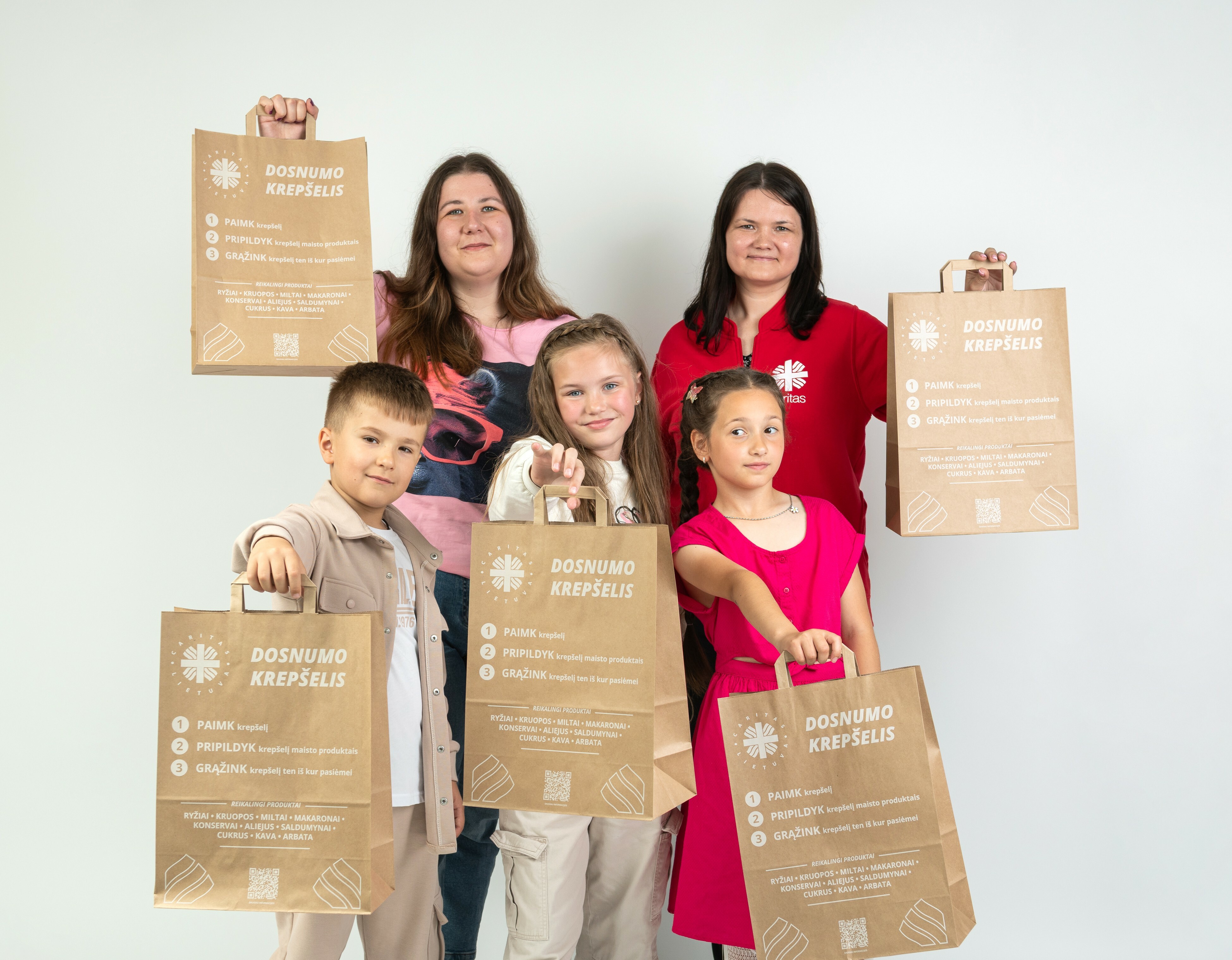 Caritas skelbia „Dosnumo krepšelio“ iniciatyvą:...