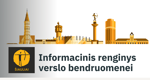 Verslo bendruomenei - Šiaulių miesto...