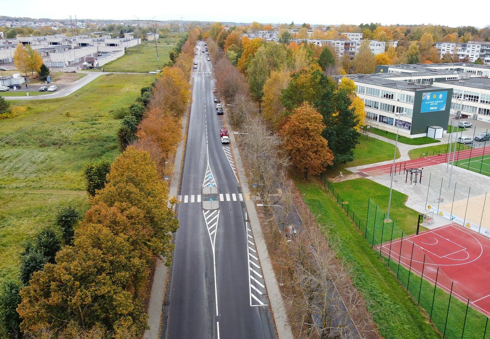 S. Dariaus ir S. Girėno gatvės atkarpoje...