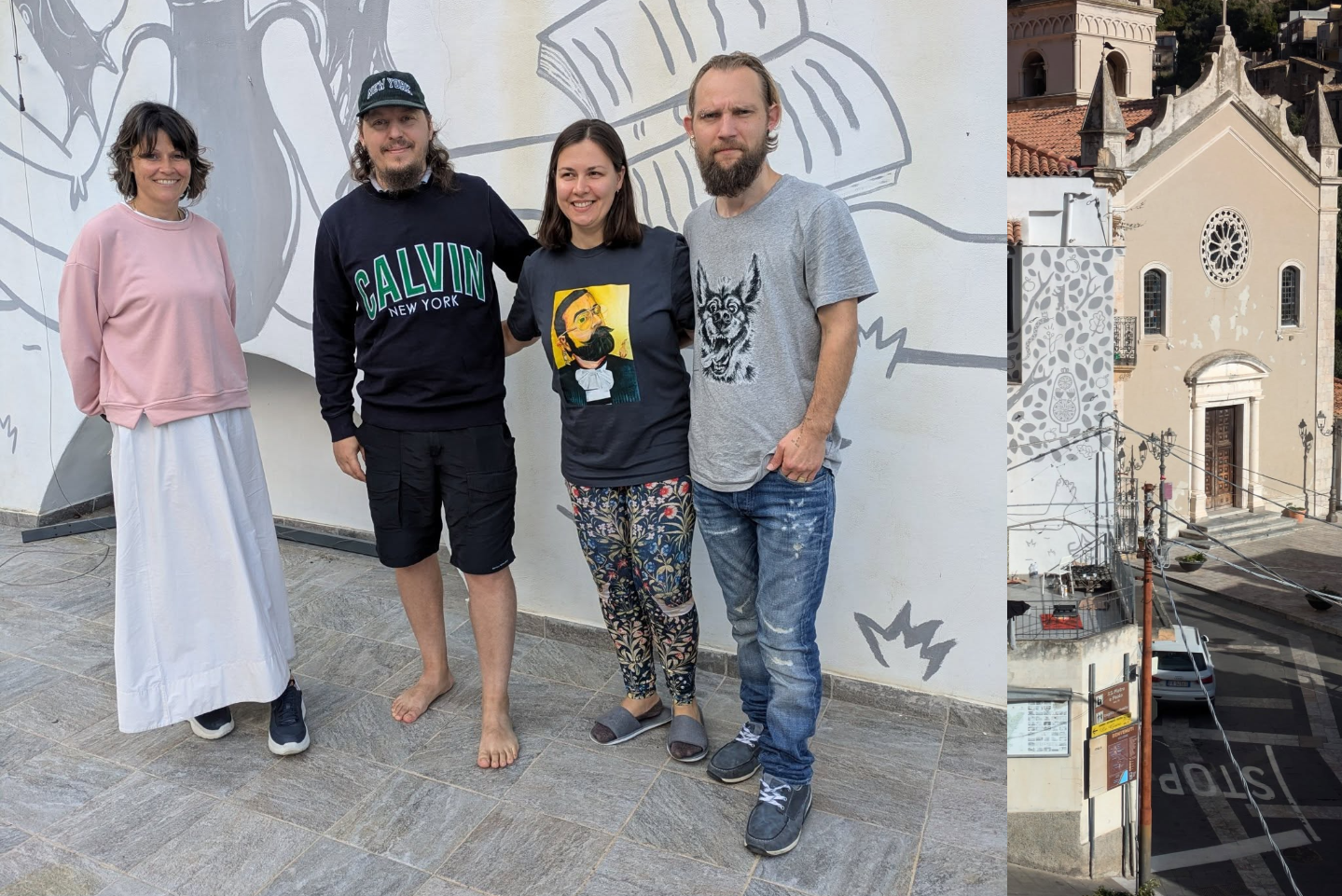 Lietuvos menininkai ketvirtus metus įkvėpimo semiasi Sicilijos viduramžių miestelyje