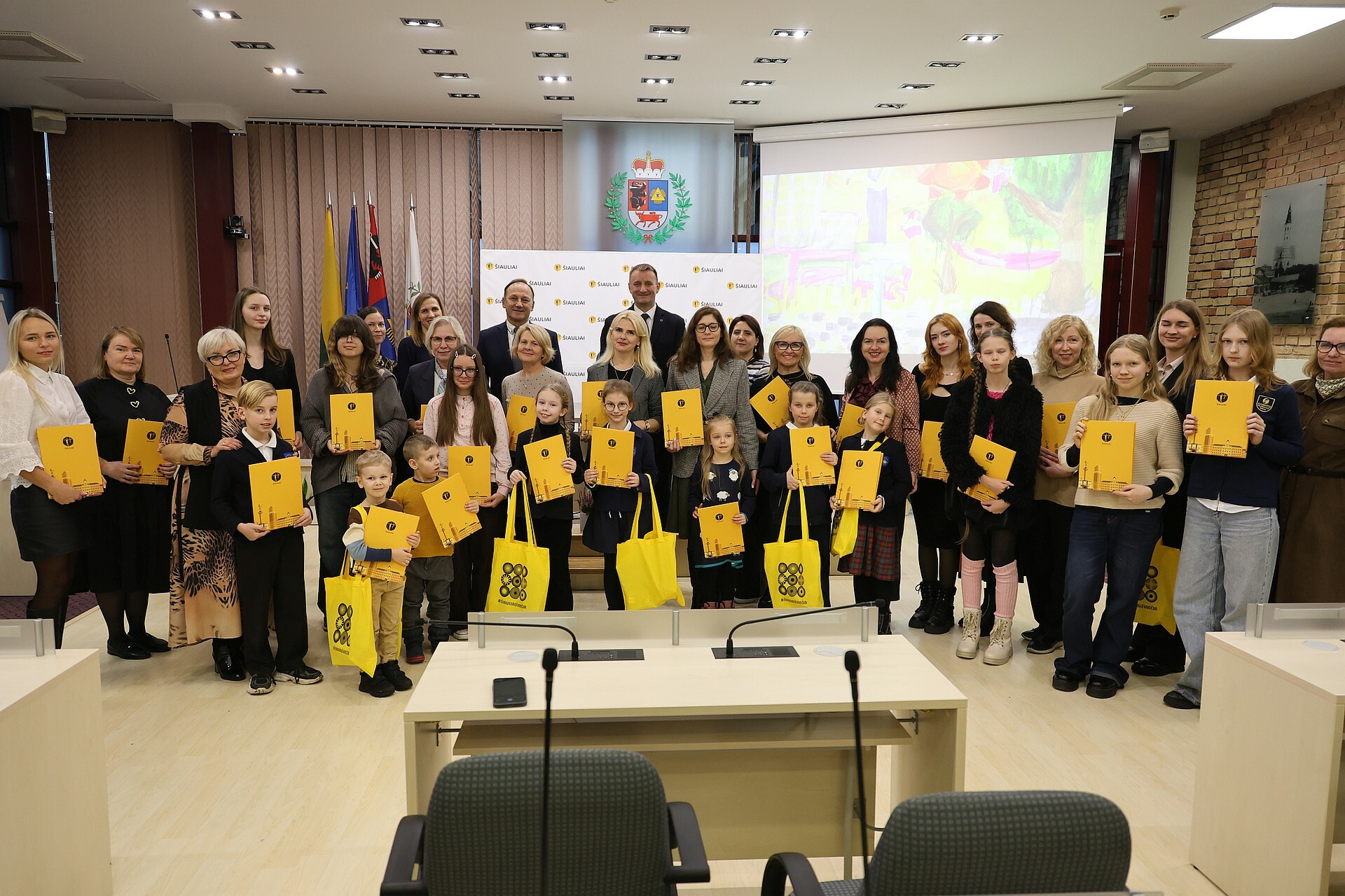 Apdovanoti piešinių konkurso „Aš ir mano...