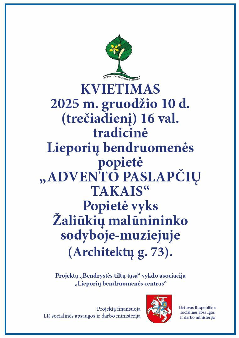 Advento paslapčių takais
