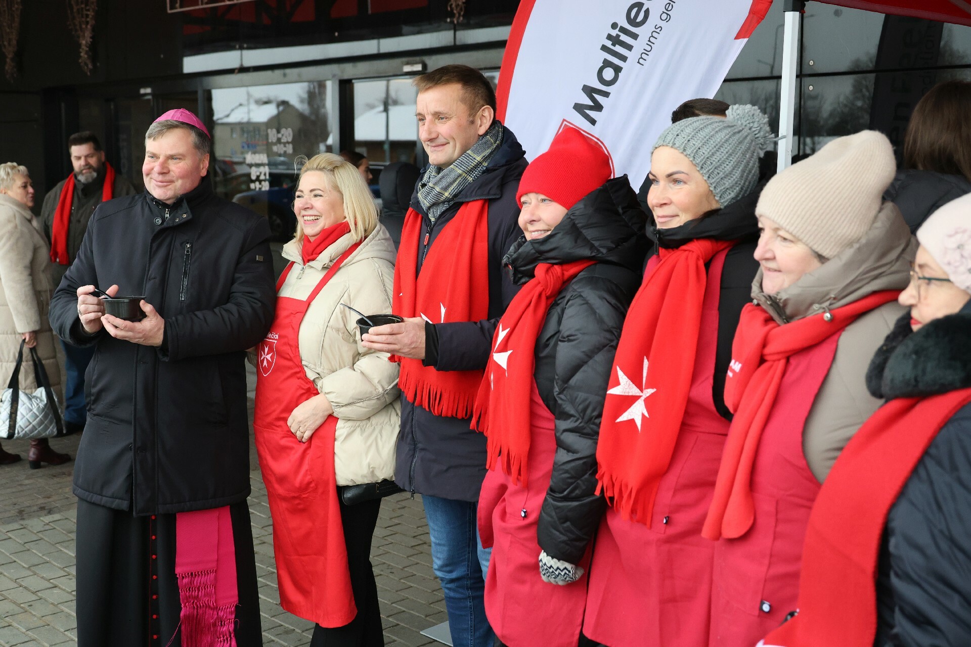 Šiauliuose – jubiliejinė „Maltiečių sriubos“ šventė: gerumo šiluma telpa dubenėlyje