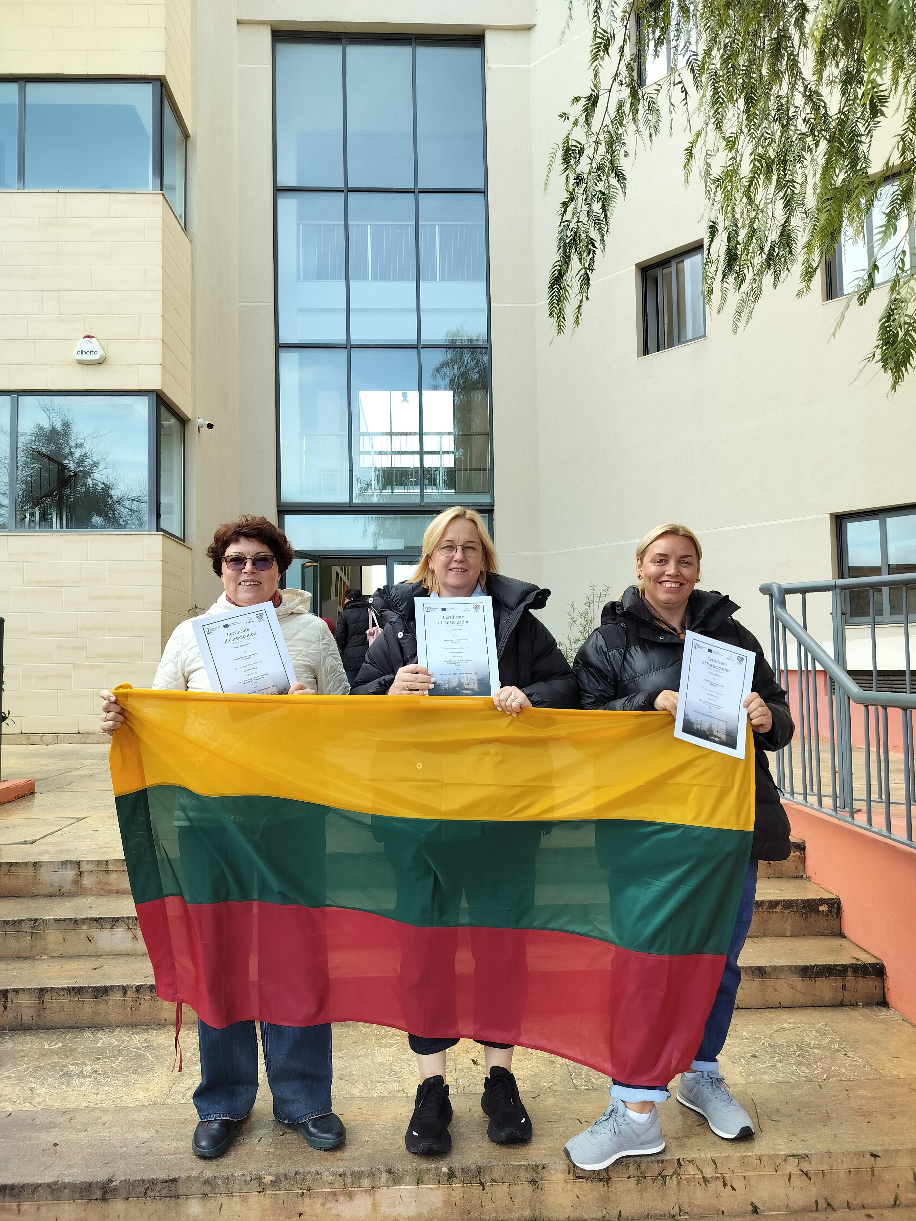 Juliaus Janonio gimnazijos mokytojai Erasmus+...