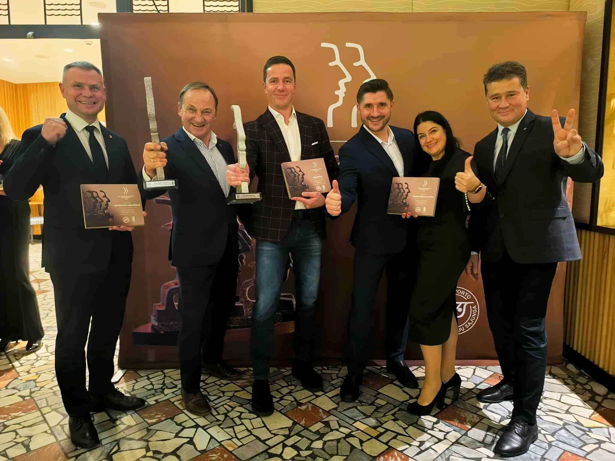 Lietuvos sporto vadybos apdovanojimuose...