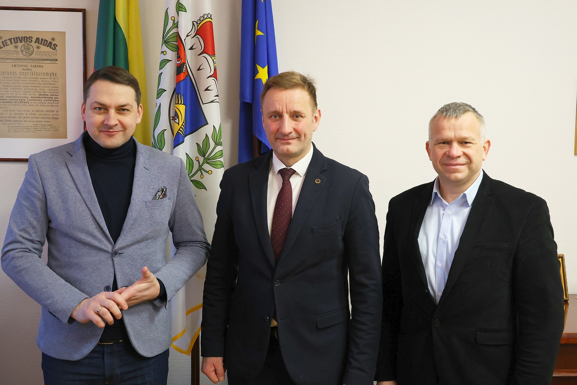 Šiaulių verslas palaiko A. Visocko iniciatyvą...