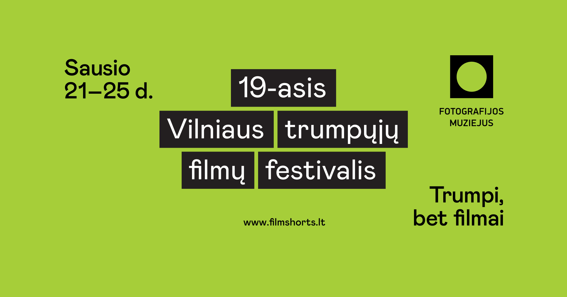 Vilniaus trumpųjų filmų festivalis kviečia į...