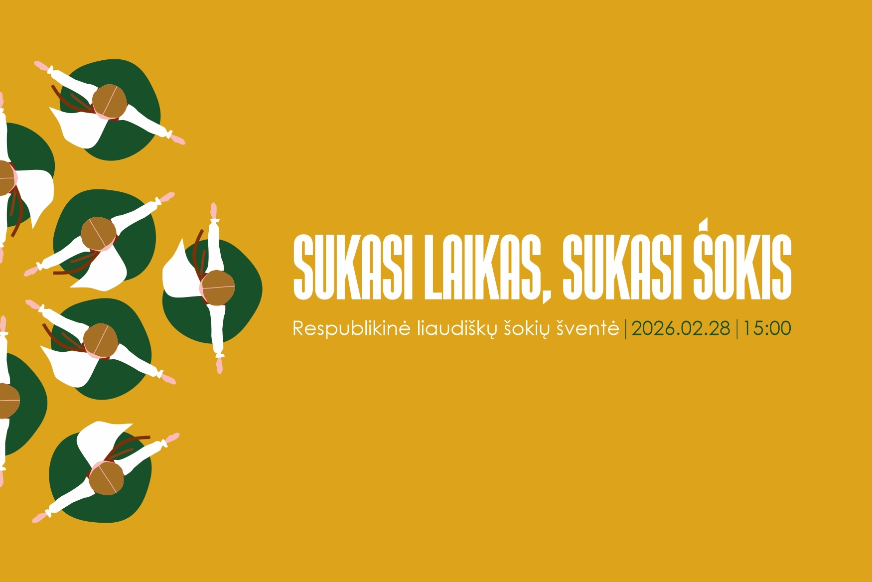 Šiauliuose – respublikinė liaudiškų šokių šventė „Sukasi laikas, sukasi šokis“