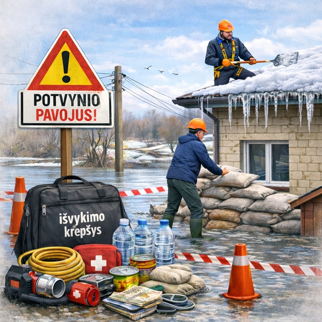 Ragina šiauliečius pasiruošti pavasariniam...