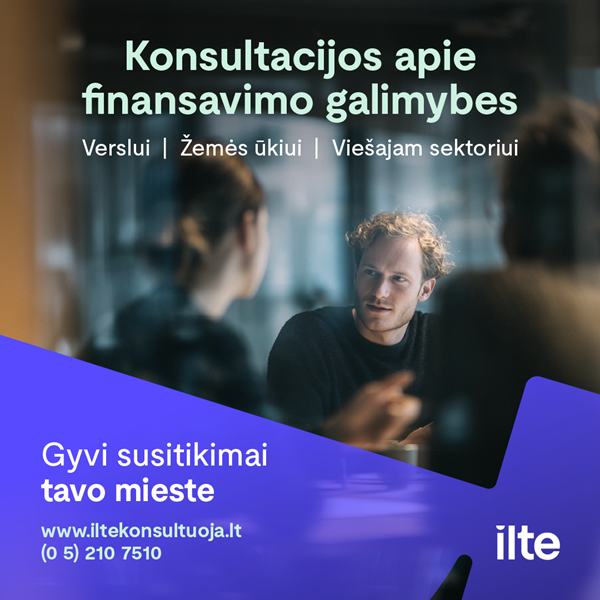 ILTE konsultacijos apie finansavimo galimybes...
