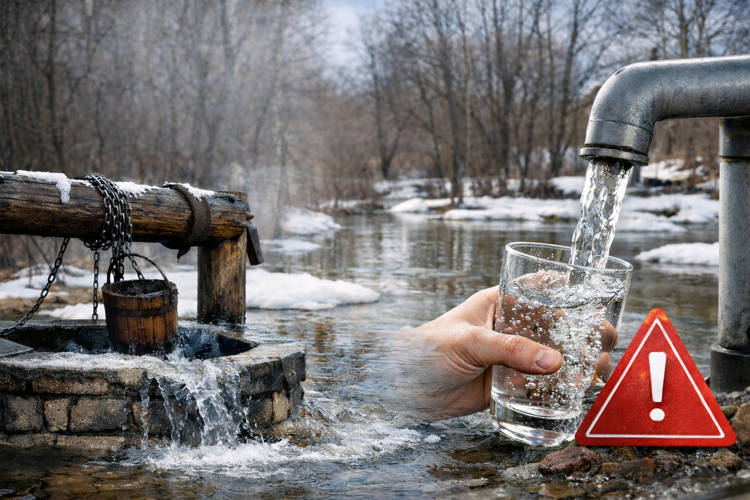 VMVT perspėja: dėl polaidžio, šulinių ir...
