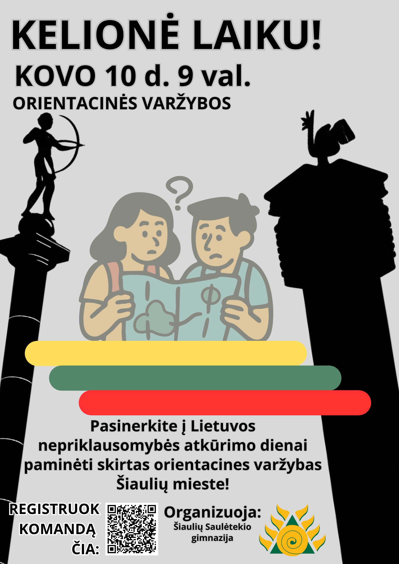 Mokinių orientacinės žaidynės, skirtos Lietuvos...