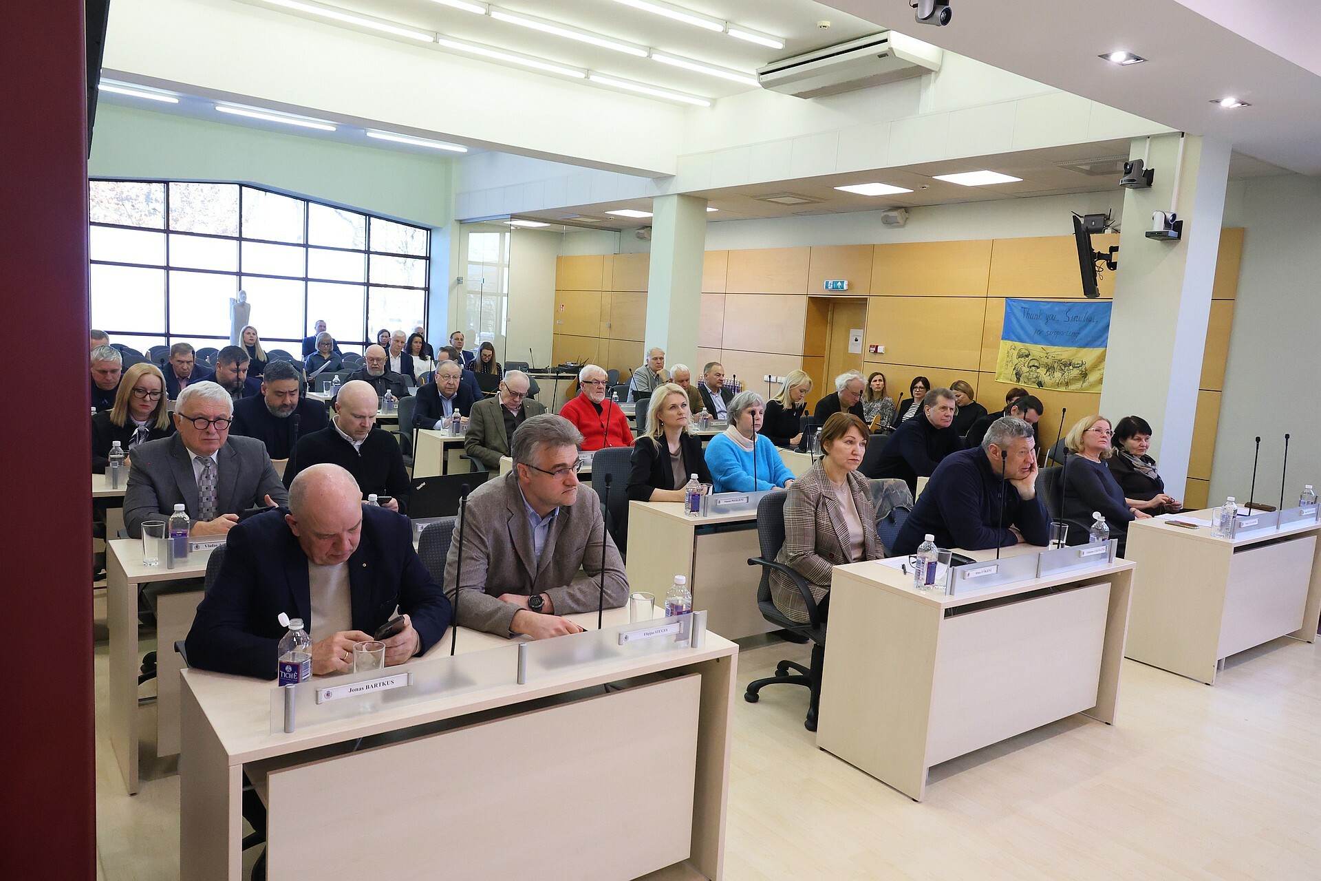 Tarybos posėdyje priimta naujo nario priesaika