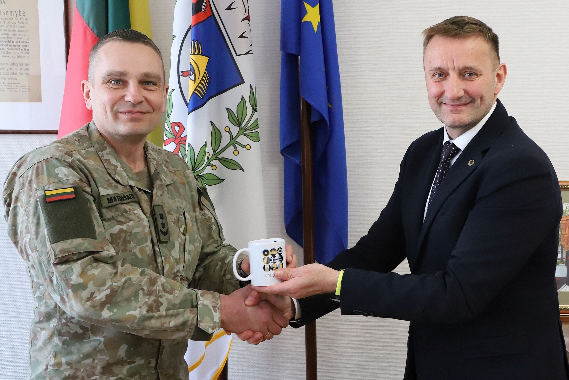 Margirio batalionas ir Šiauliai bendradarbiaus...