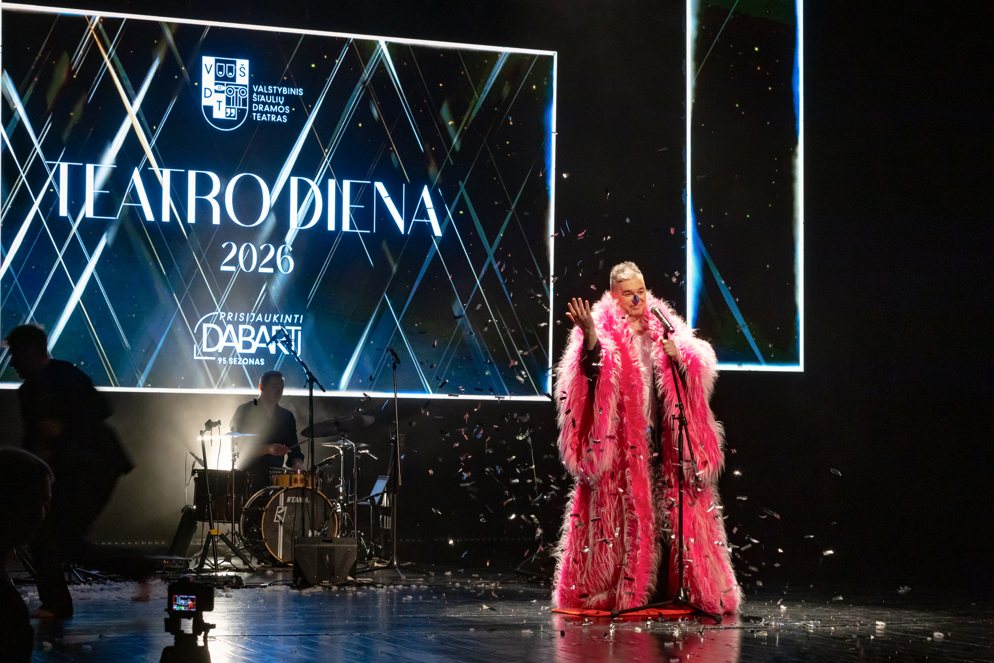 Tarptautinės teatro dienos proga Šiauliuose...