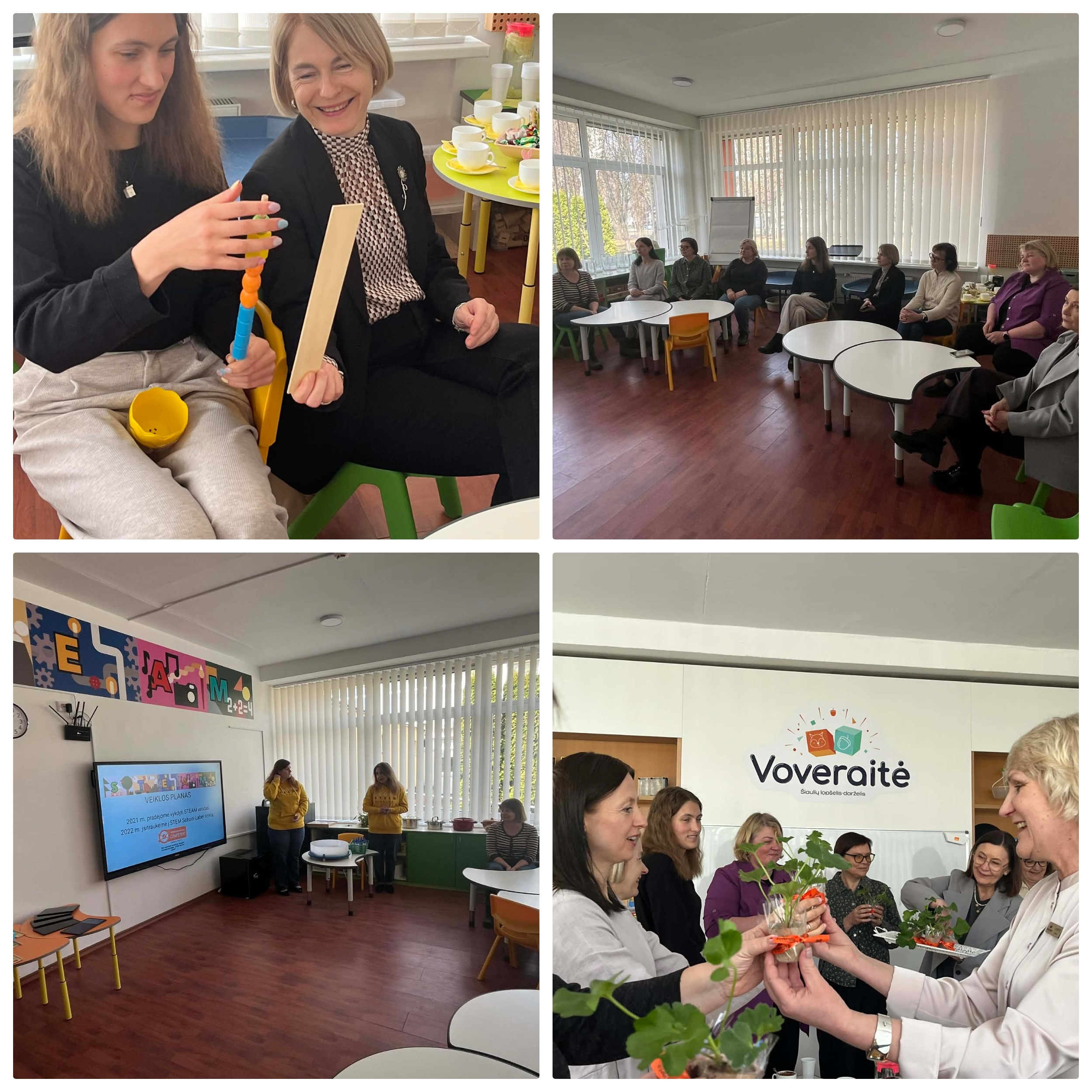 Šiaulių lopšelyje-darželyje „Voveraitė“...