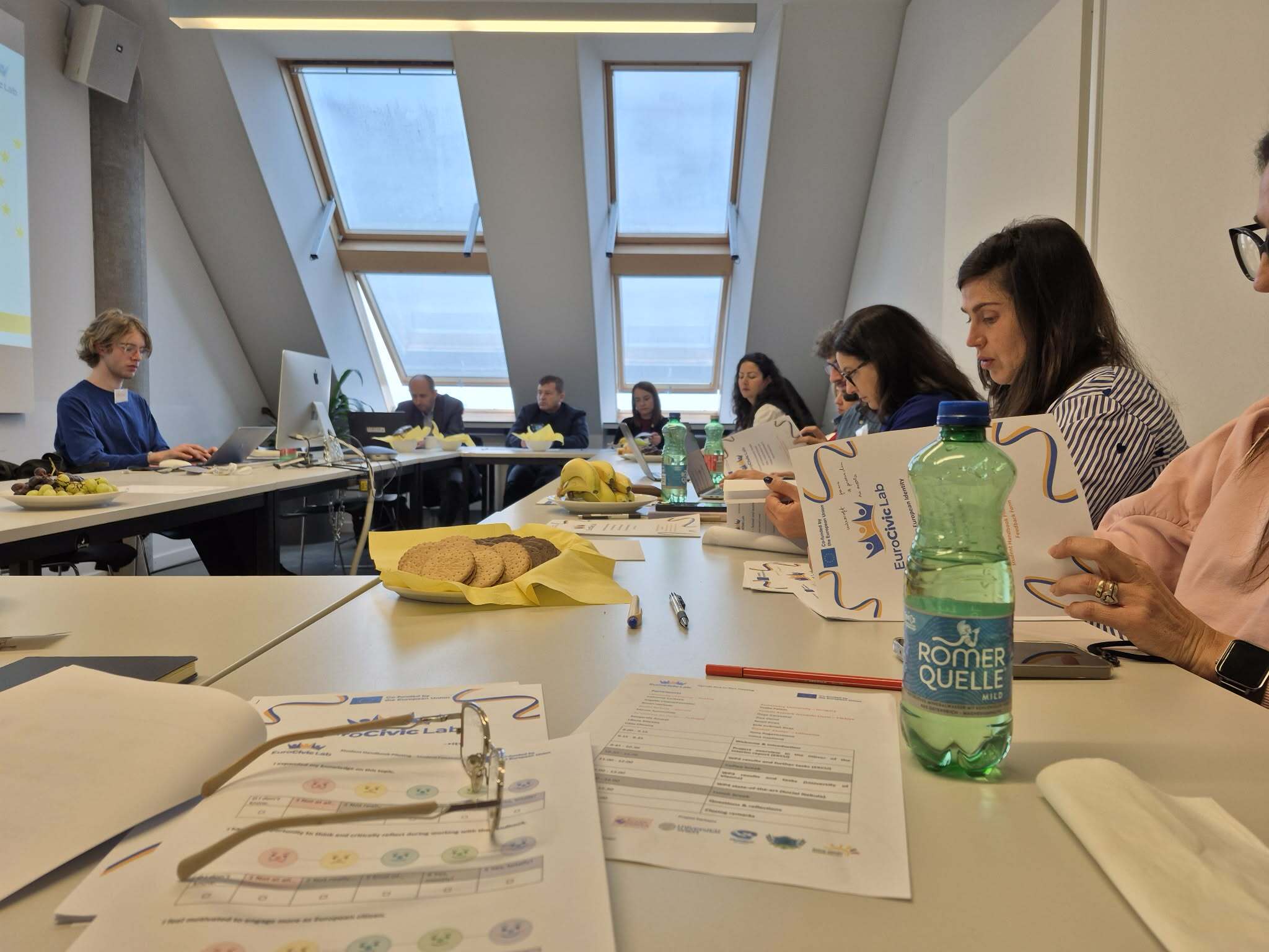 Tarptautinio Erasmus+ projekto „EuroCivic Lab“...