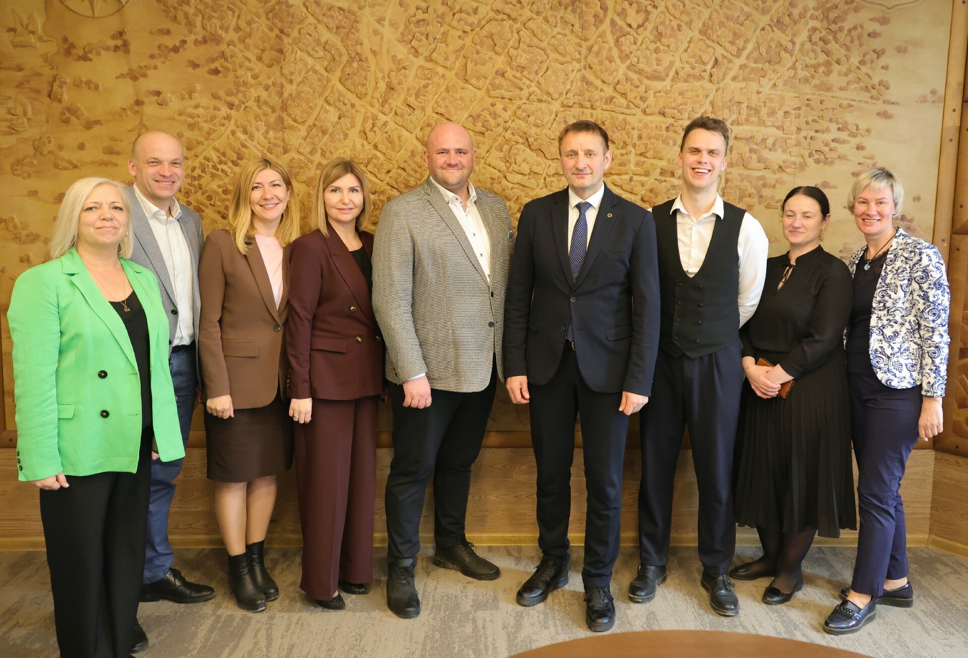 Šiauliuose svečiavosi Jelgavos delegacija