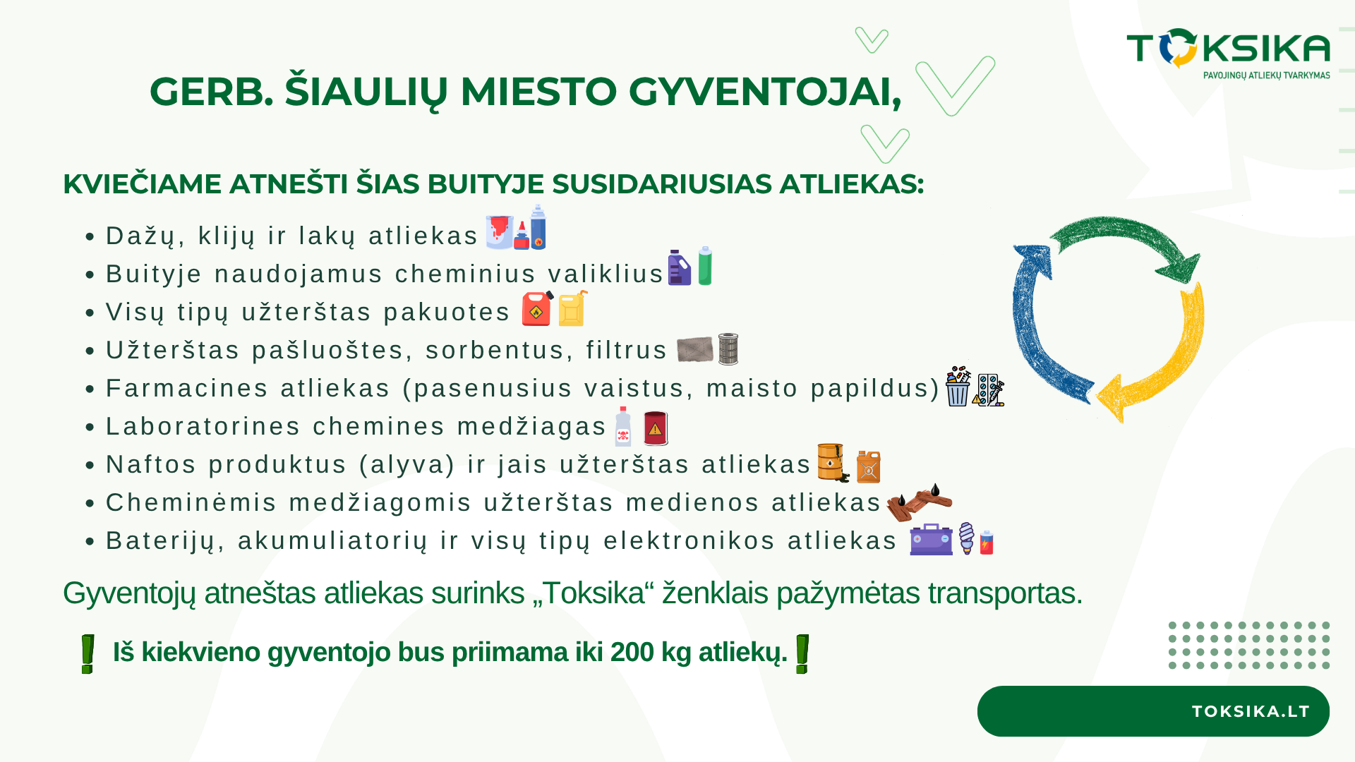 2026 m. gegužės mėnesį Šiaulių mieste vyks...