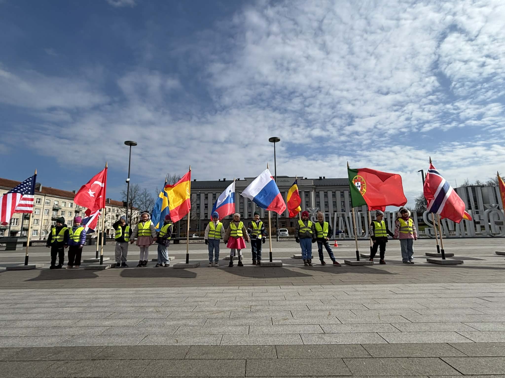 Šiaulių ikimokyklinukai dalyvavo pilietiškumo...