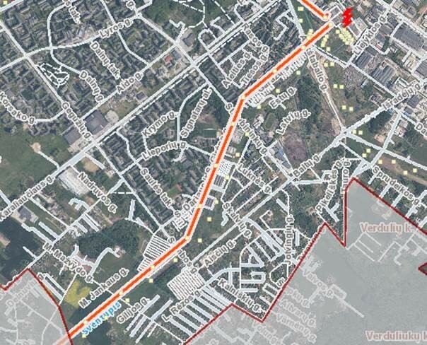 Šiaulių miesto teritorijoje vyks 330 kV oro...