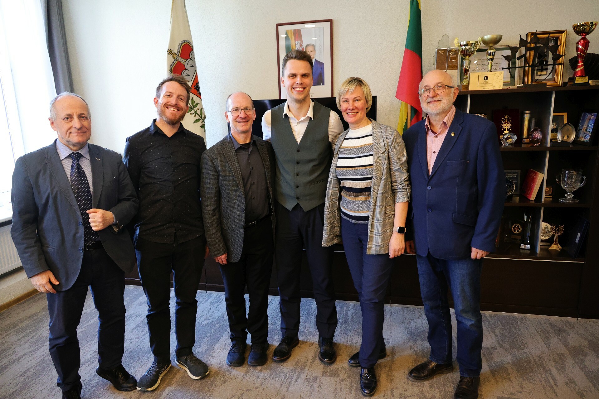 Šiauliuose lankėsi dėstytojai iš JAV universiteto