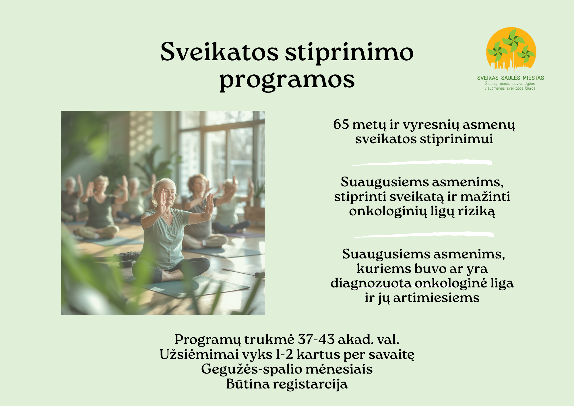 Maži įpročiai – reikšmingi pokyčiai: startuoja...