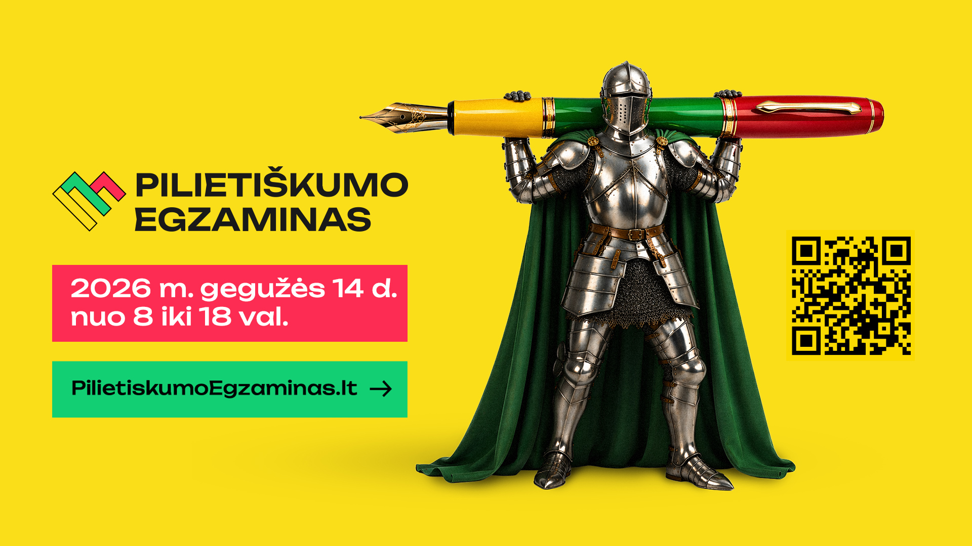 Gyventojai kviečiami į Pilietiškumo egzaminą