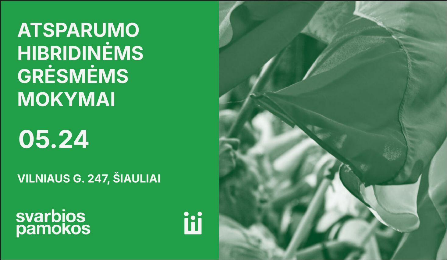 Šiauliečiai kviečiami į atsparumo hibridinėms...