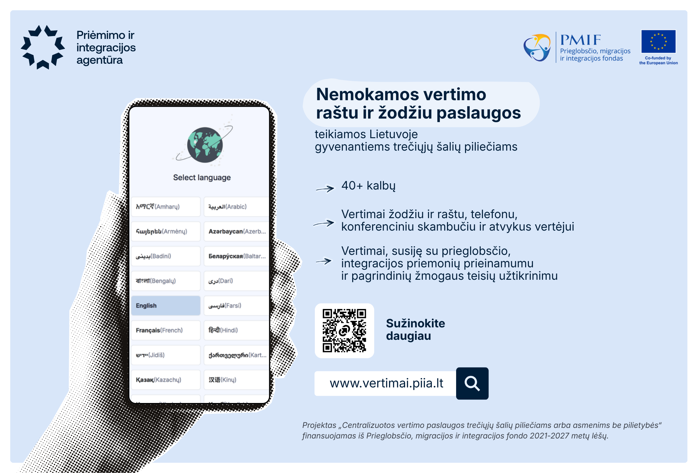  „VERTIS“ sistema palengvins vertimo paslaugų...