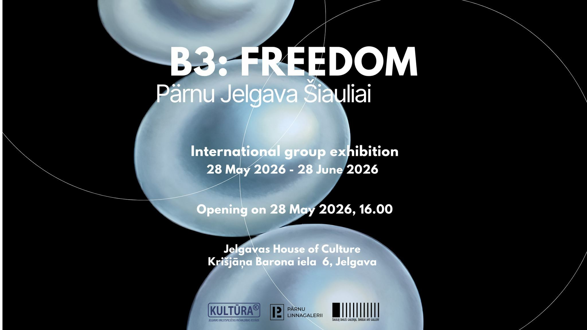 Tarptautinė grupinė paroda „B3: Laisvė“
