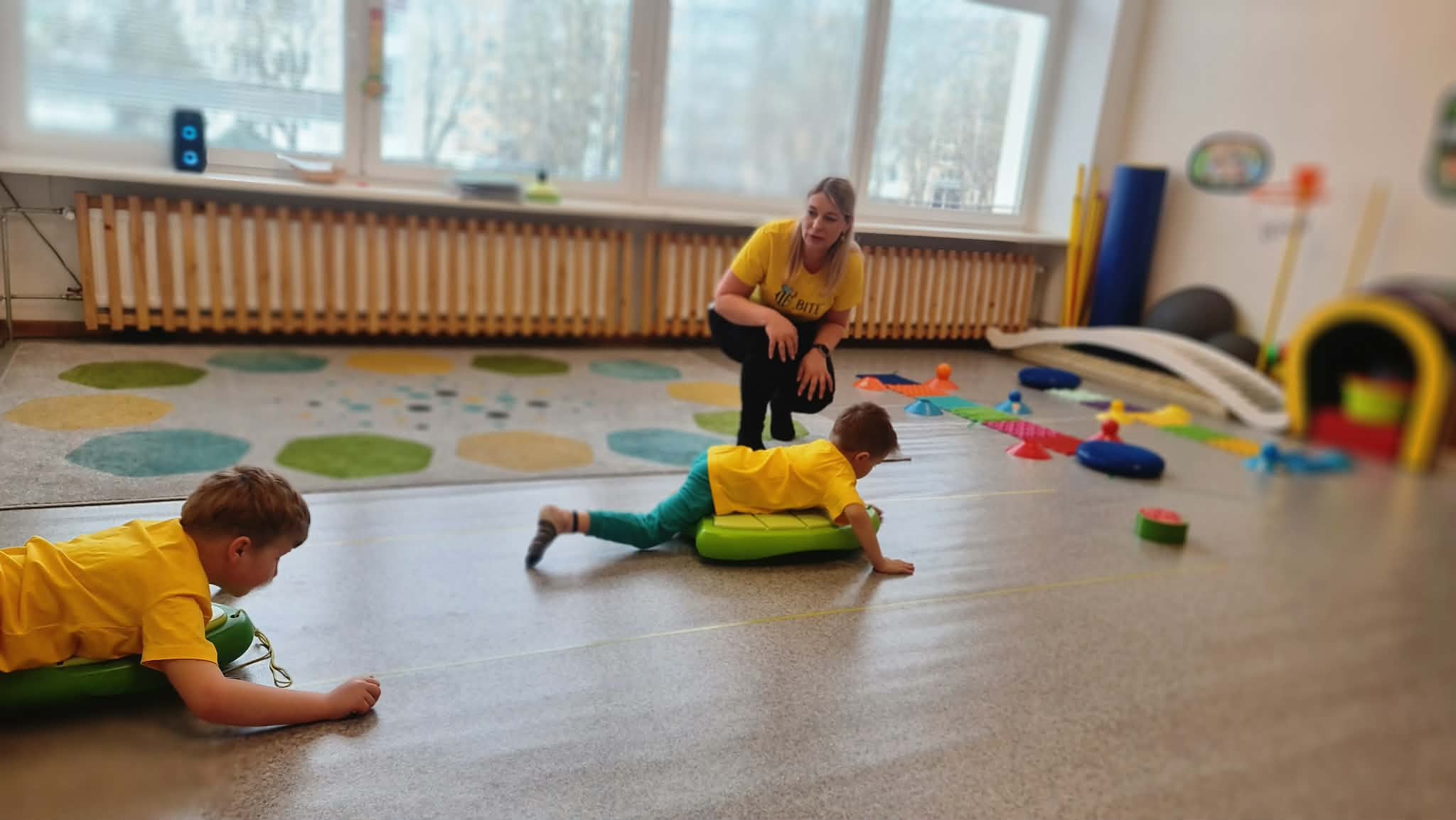 Judesio džiaugsmas: žaidimai ir netradicinės...
