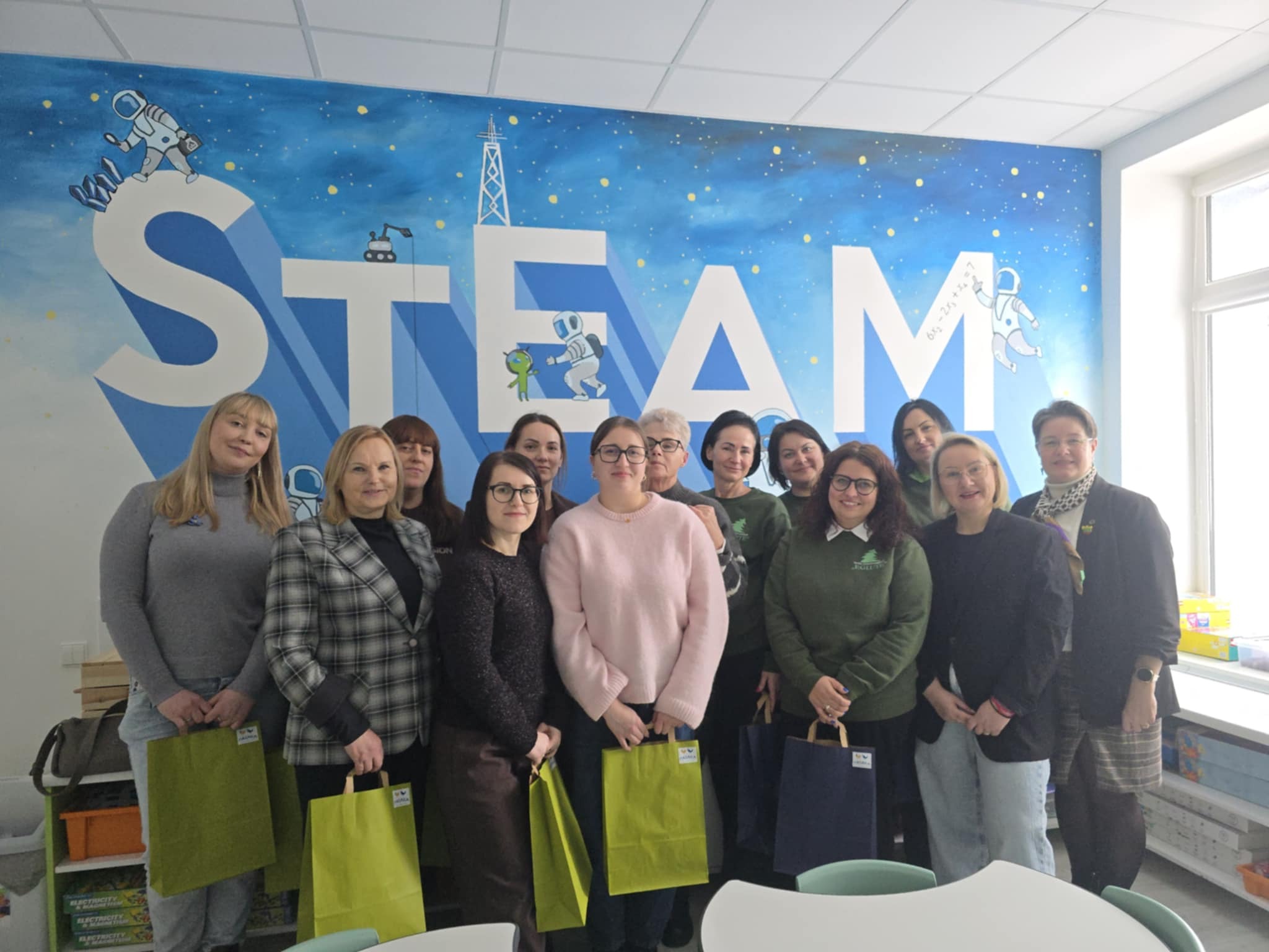 Tarpinstitucinė STEAM ugdymo partnerystė