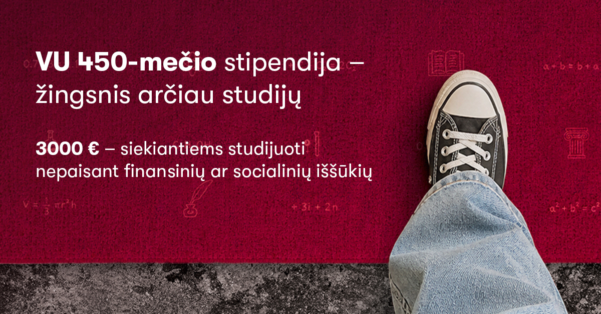 Vilniaus universiteto 450-mečio stipendija