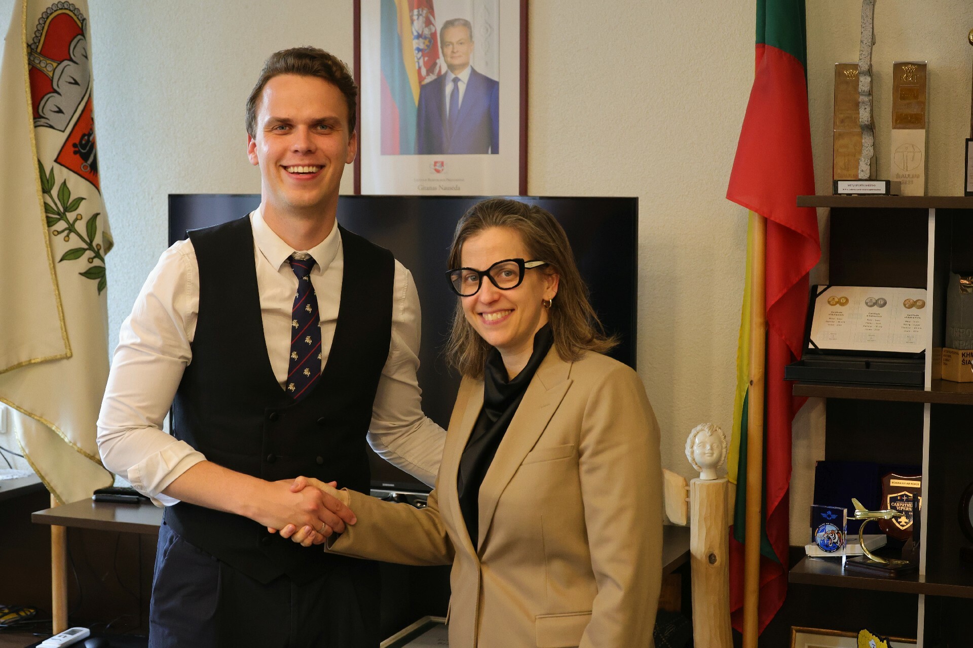 Šiauliuose lankėsi Izraelio ambasadorė