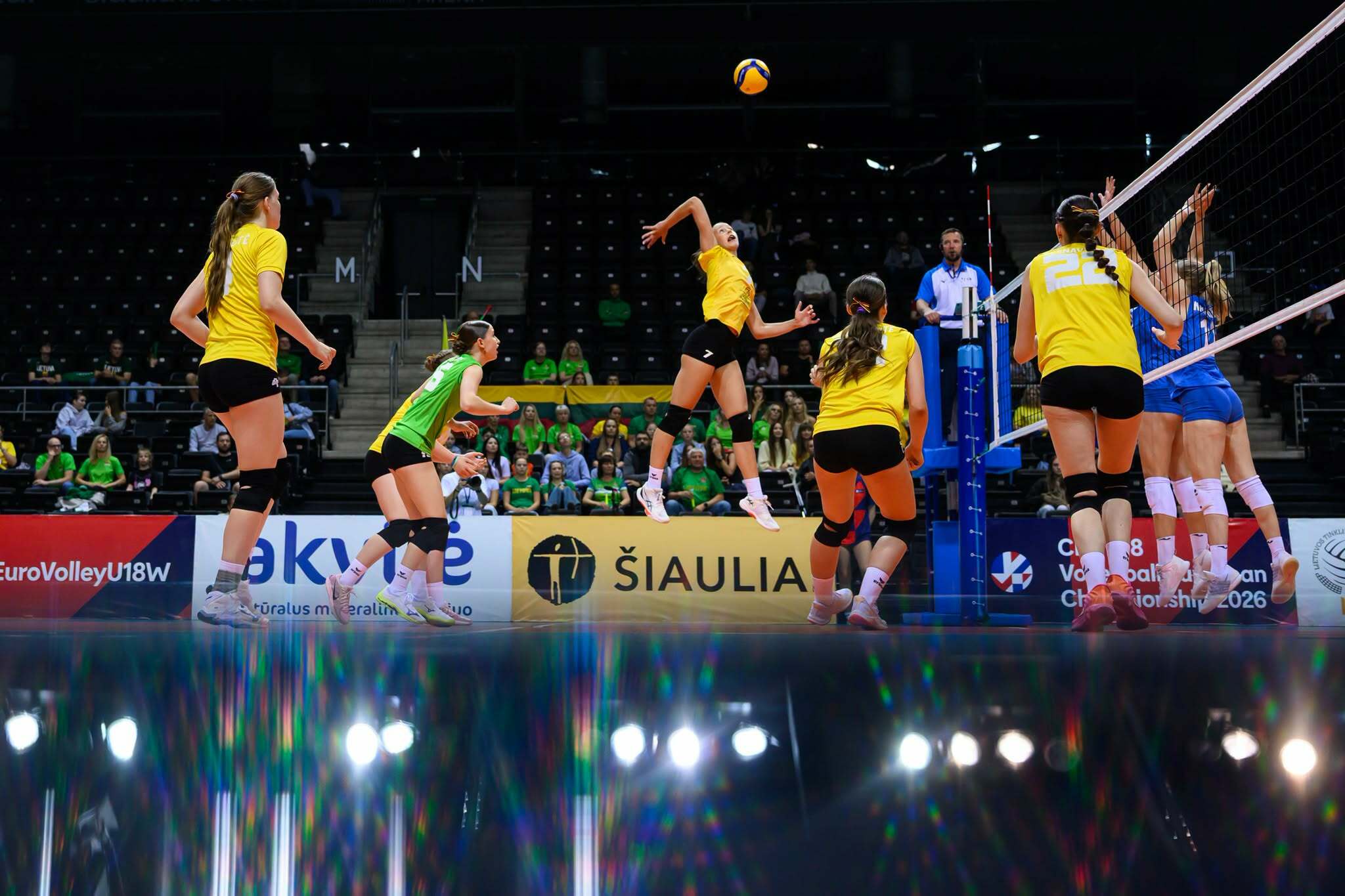 Daugiau kaip tris savaites Šiauliai gyveno Europos tinklinio ritmu