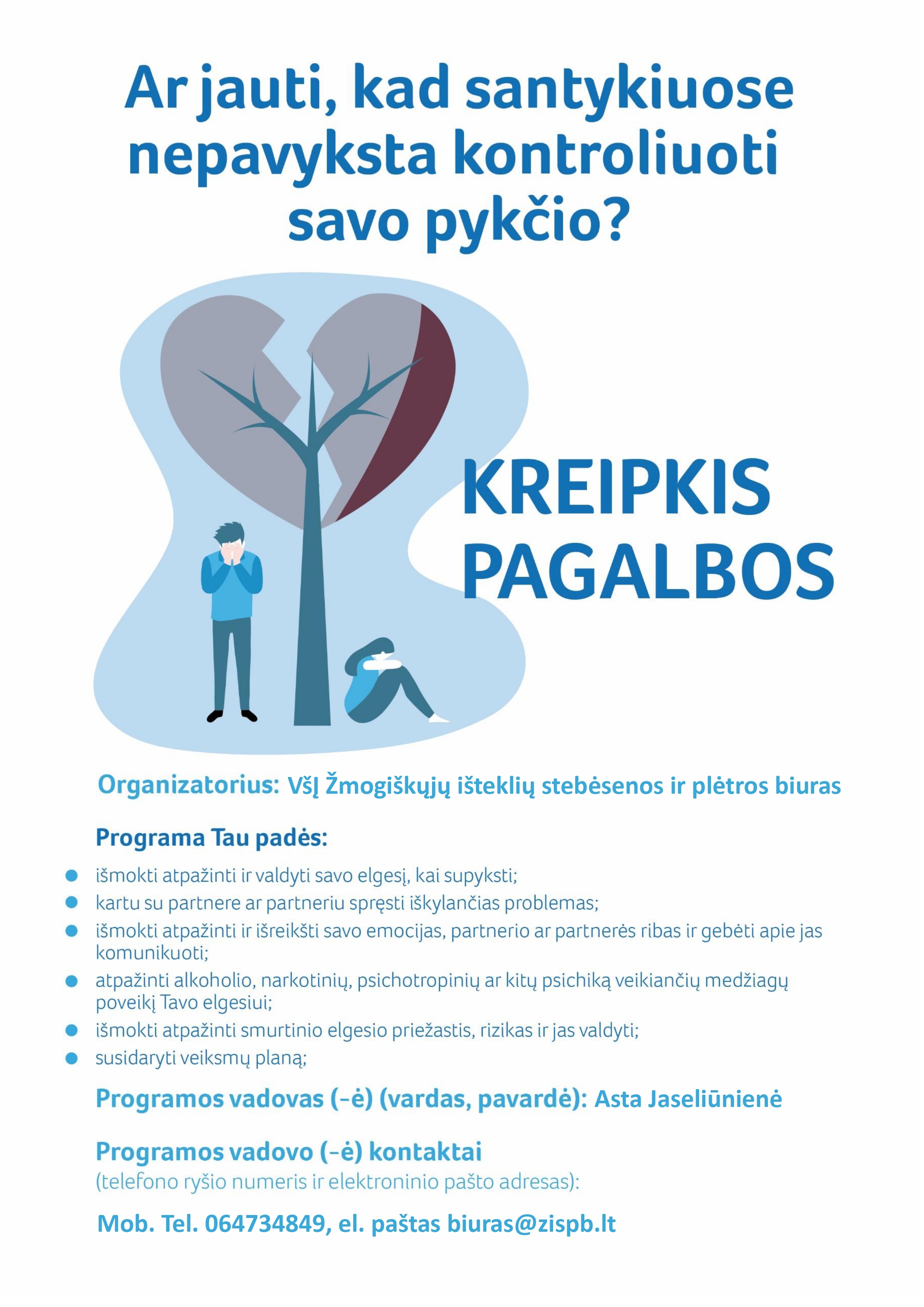 Kviečiame dalyvauti nemokamoje smurtinio...